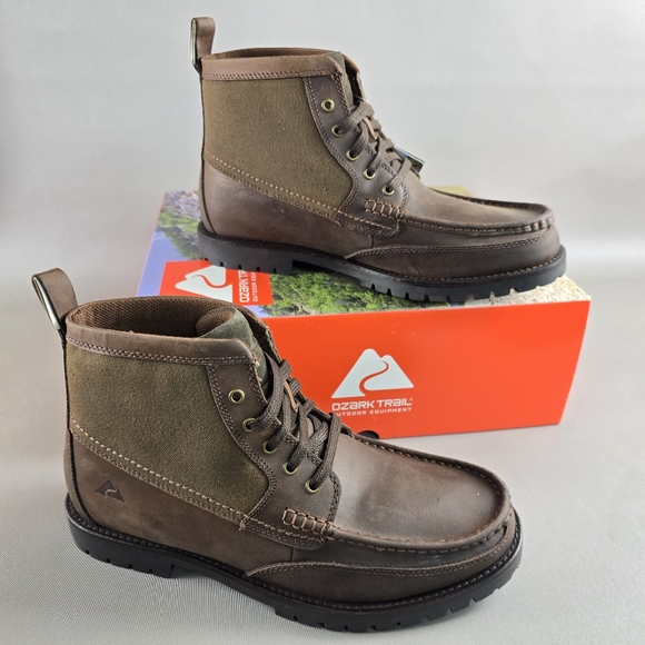 Ozark Trail Men\'s Brown Boots